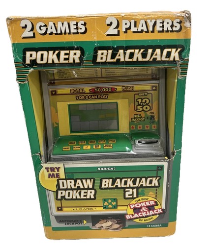 Radica draw poker black jack - radica,