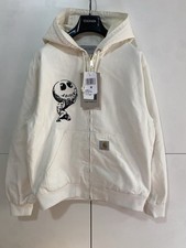 Giacca Active Jacket Carhartt Wip x Civilist size M bianca con patch varie nuova