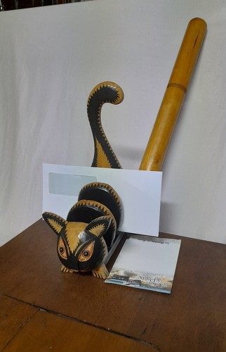 Gatto portalettere astuccio - e,