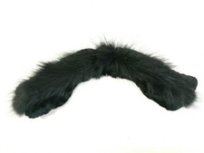 Collo in Vera Pelliccia Lapin e inserti Murmasky, Girocollo per Cappotto, Nuovo