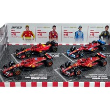 Set Modellini F1 BBurago 1/43 Ferrari SF-23 Monza 2023 Livery, SF-24 Seasonal...