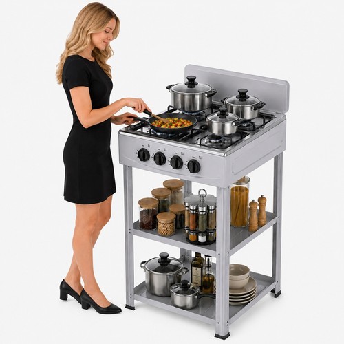 Cucina esterno con - 4, fuochi