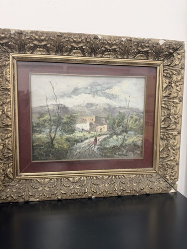 Quadro olio tela - di, marino