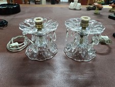 COPPIA ABATJOUR IN VETRO EPOCA 900