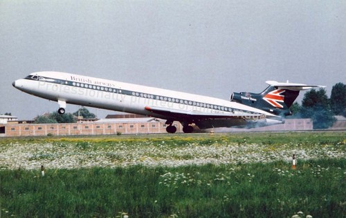 Trident british airways awzm - british, g-awzm