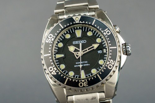 Seiko kinetic diver - seiko,