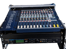 Mixer Souncraft FX8 effetti Lexicon analogico+Flightcase professionale - B-Stock