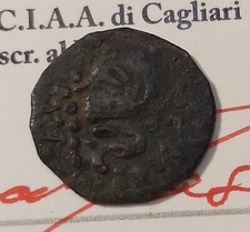 CAGLIARI FILIPPO III 1598-1621 3 CAGLIARESI    FALSO D'EPOCA stile "PINOCCHIO"