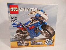 LEGO CREATOR 3 in 1: Race Rider Set 6747 Complete w/Box and Instructions!