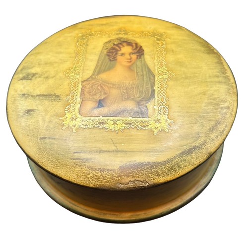 Scatola decoupage legno
