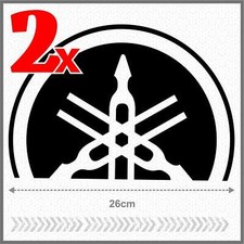 2pz Adesivi NERO compatibili