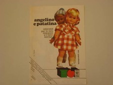advertising Pubblicità 1975 SEBINO ANGELINO/PATATINA