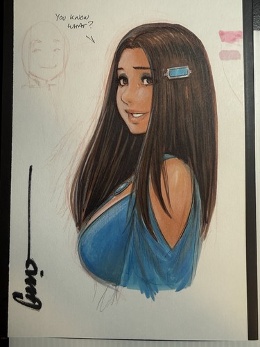 Omar dogan original art laura - art:,