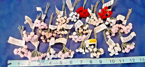 Lotto artigianato fiori - lotto,