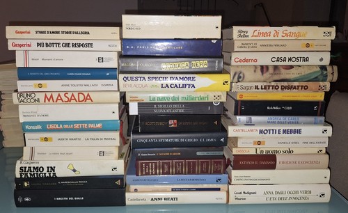 Lotto stock libri romanzi - stock,