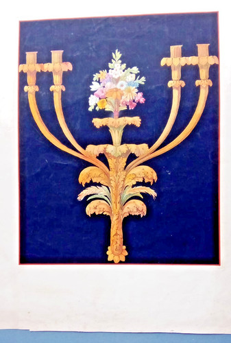Candelabro incisione - (ls21),