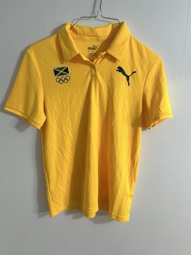 Polo olimpica gialla puma - polo,