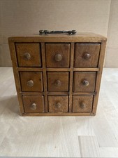 Vintage Wooden Spice Box  - 9