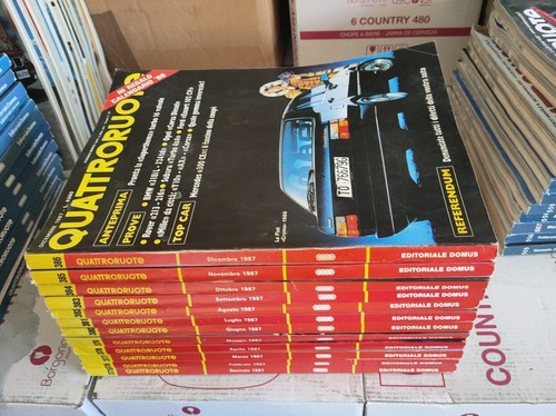 Riviste quattroruote 1987 - quattroruote,