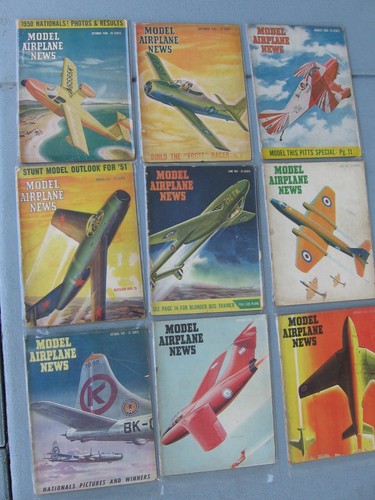1950 1951 model airplane - model, news