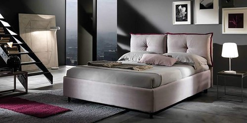 Letto contenitore design - letto,
