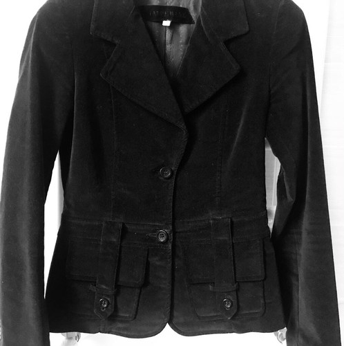 Giacca donna nera velluto - giacca,