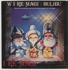 45 giri sigle tv W I RE MAGI / BULIBU OLIVER ONIONS SIGLA VINTAGE CARTONI MINT