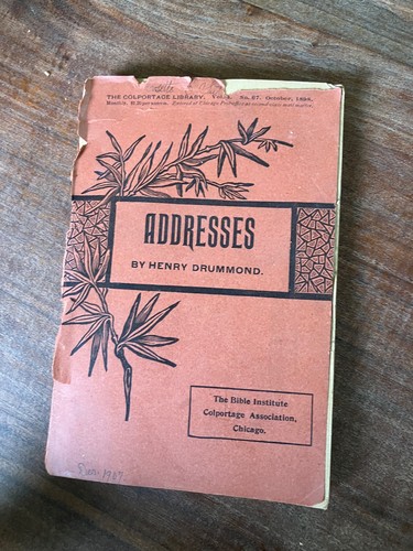 Vinatge antique 1891 book - antique,