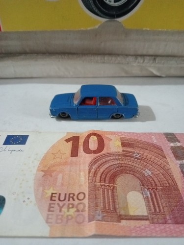 Fiat 124 blu penny politoys - 124,