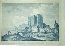 Trapani incisione antica