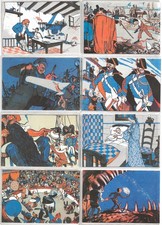 Serie 8 cartoline PINOCCHIO di