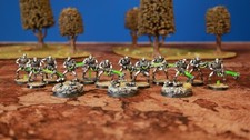 Warhammer 40.000 Necrons 12 Necron Warriors + 3 Scarab swarms