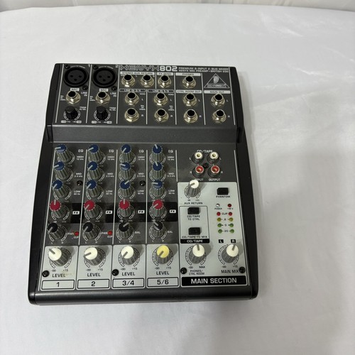 Mixer behringer xenyx 802 - mixer, 8