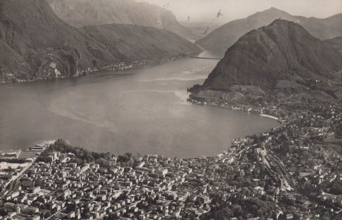 Cartolina lugano ticino - cartolina,