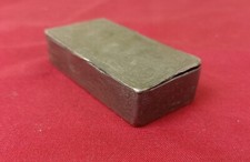 Tabacchiera Antica decorata con fiori scatola porta per tabacco oggetti vecchia