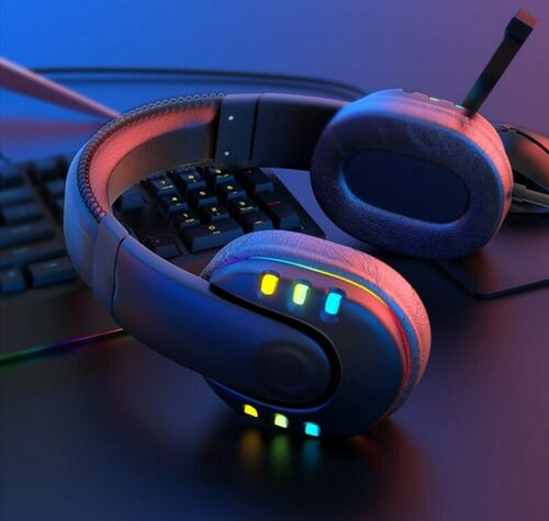 Cuffia gaming controllo volume - gaming,