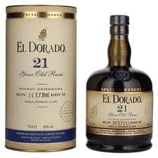 El Dorado 21 Years Old Finest Demerara Rum SPECIAL RESERVE 43% Vol. 0,7l in conf