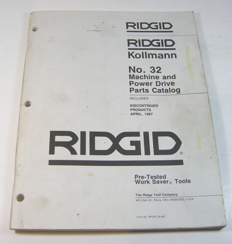 Ridgid kollmann manuale - kollmann,