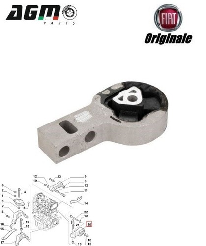 Supporto sospensione motore - supporto,