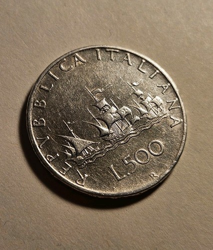 500 lire caravelle 1960 - lire,