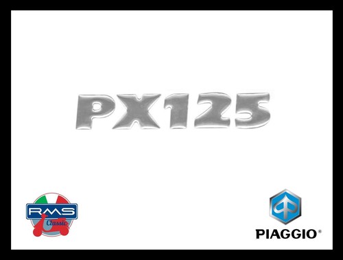 Vespa 125 scritta emblema - px,