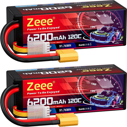Lipo 6200mah 120c con - 120c,