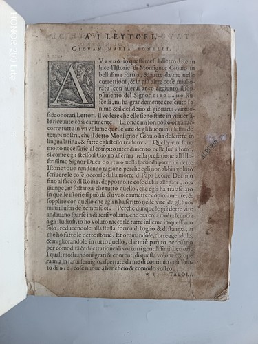 Paolo giovio vite - -, le