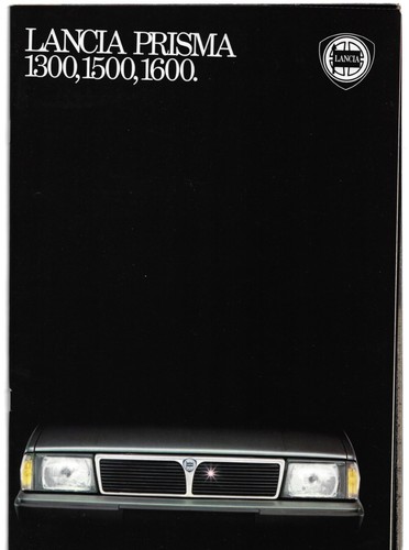 Lancia prisma 1983 - lancia, 1983-1984