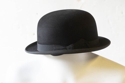 Cappello bowler nero - cappello, da