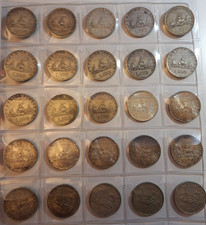 LOTTO DA 25 MONETE DA 500 LIRE IN ARGENTO - CARAVELLE  E UNITA' D'ITALIA