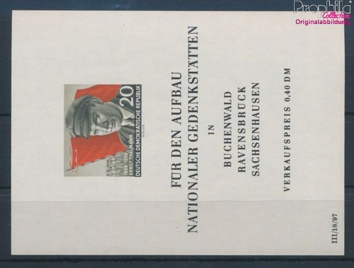 Francobolli ddr 1956 block - francobolli,