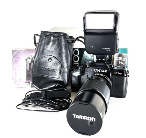 Contax 167mt con flash - contax,