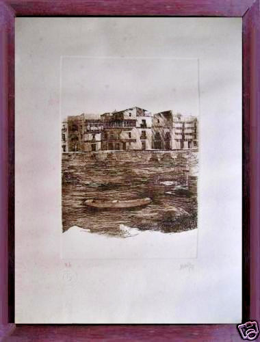 Vecchia incisione firmata - incisione,