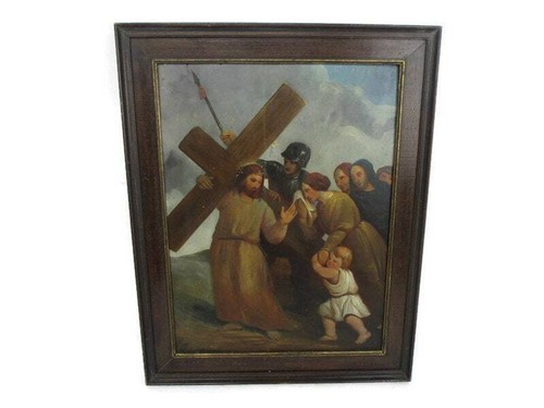 Dipinto olio legno - dipinto,